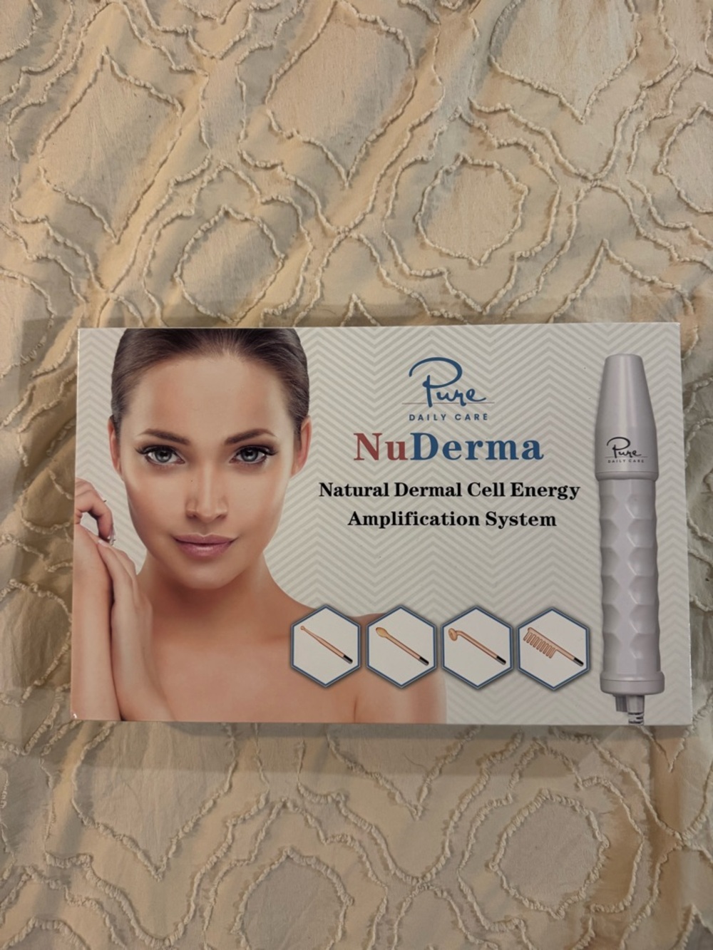 Pure NuDerma Skin Care Device - White
